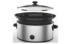Vinmora™ 6 Quart Oval Slow Cooker With Stainless Steel - Premium Kitchen Appliance by Vinmora™