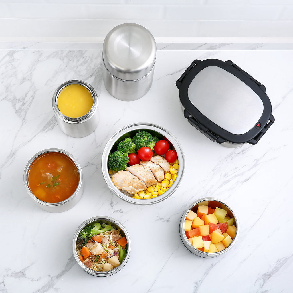 Vinmora™ 33 oz Insulated Stainless Steel Lunch Box Food - Premium Bedding & Home by Vinmora™