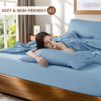 Vinmora™ 100% Cotton Sheet Set - Premium Sheet Set by Vinmora™