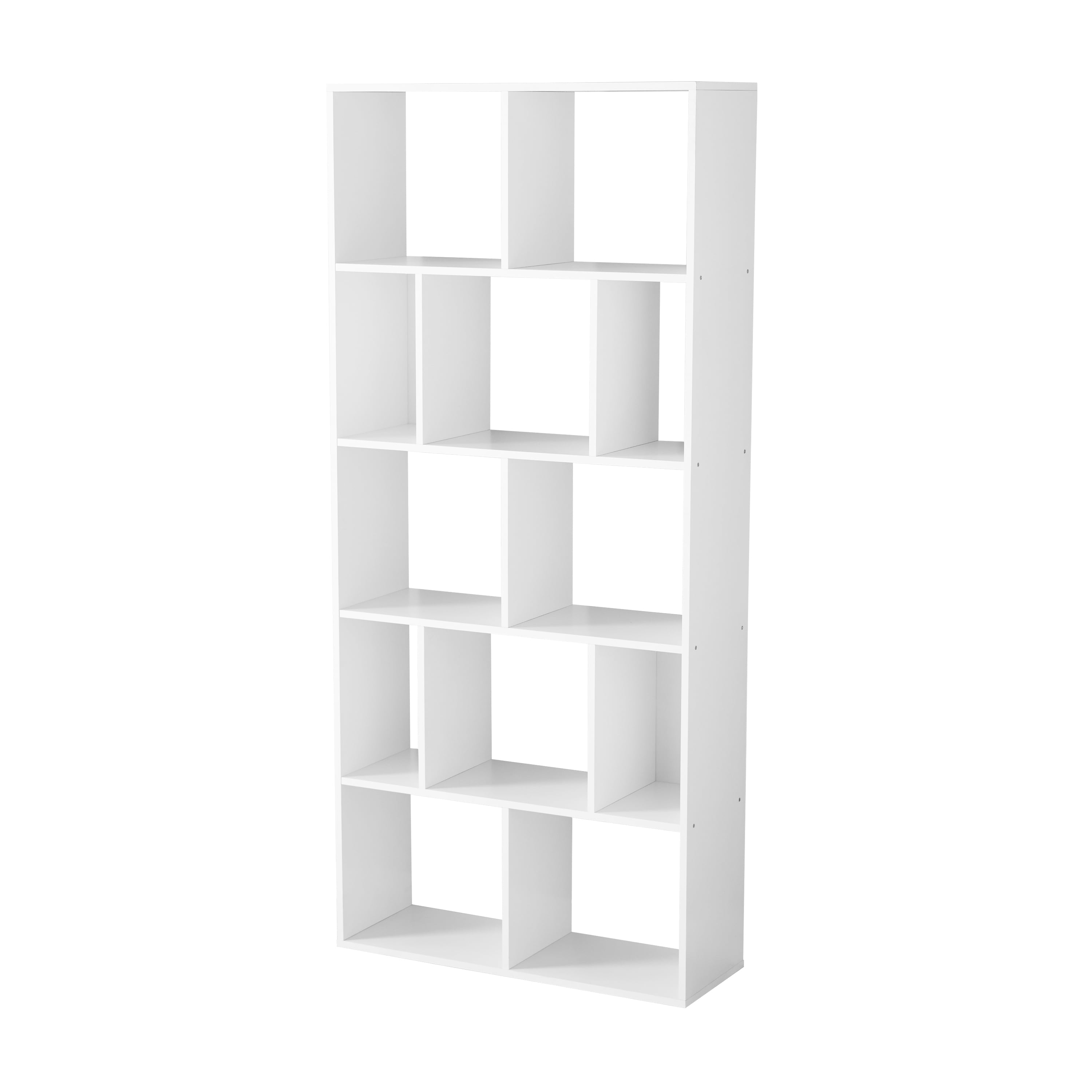 Vinmora™ Modern 12-Cube Square Shelf Bookcase, White - Premium Bedding & Home by Vinmora™
