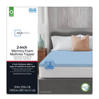 Vinmora™ 2" Memory Foam Mattress Topper, Queen - Premium Mattress Protector & Topper by Vinmora™