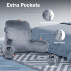 Vinmora™ VAVSEA Reading Pillow, Extra Large 31" Backrest Pillow - Premium Pillow by Vinmora™