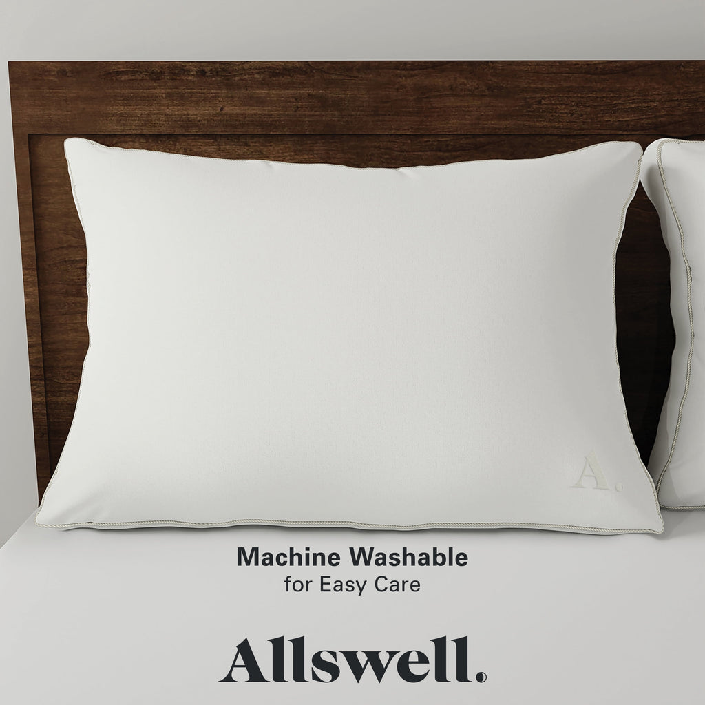 Vinmora™ Down Alternative Bed Pillows Standardqueen Firm All Positions - Premium Pillow by Vinmora™