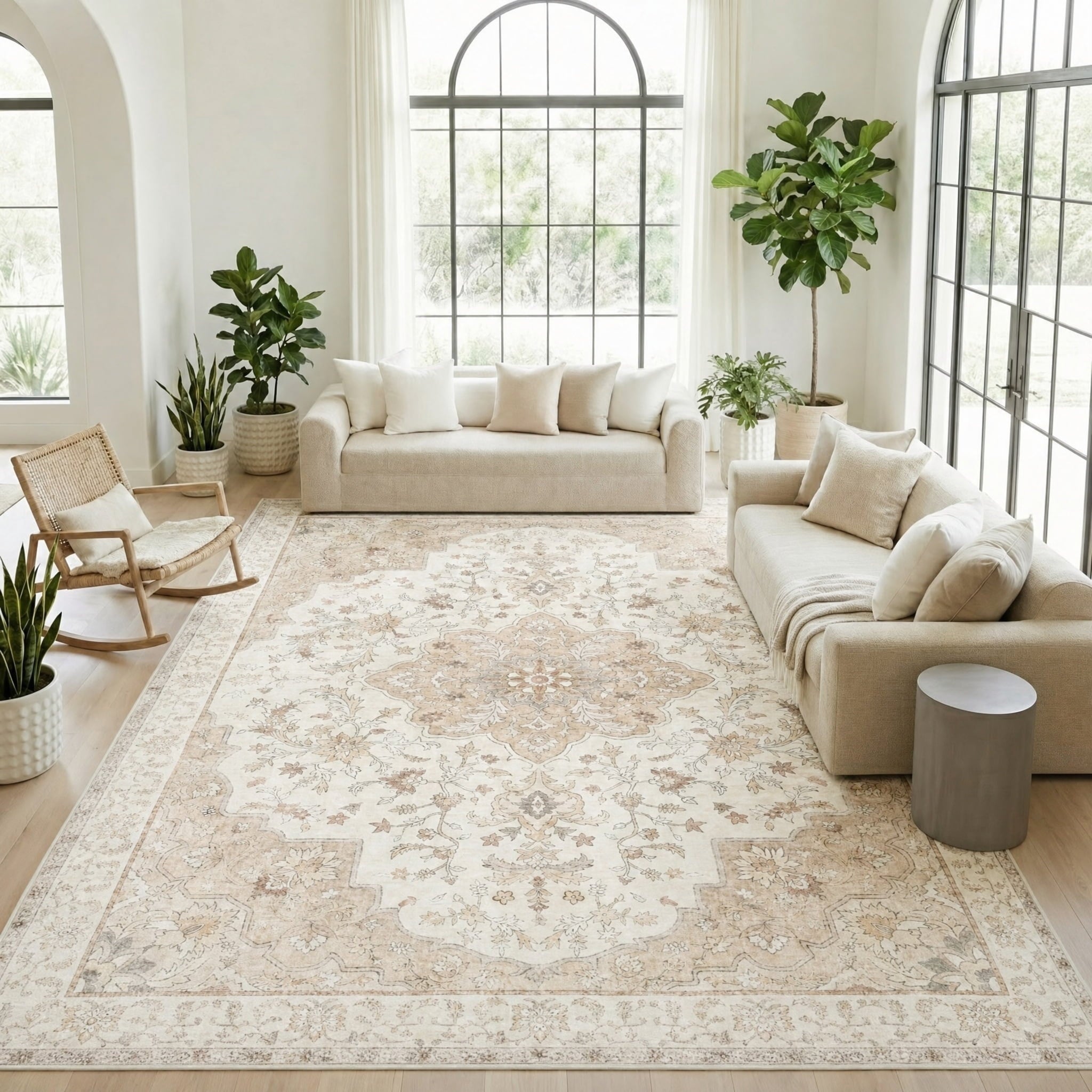 Vinmora™ Chitooma 8'X10' Boho Area Rugs For Living Room - Premium Bedding & Home by Vinmora™