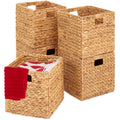 Vinmora™ Best Choice Products 10.5x10.5in Hyacinth Storage Baskets, Set - Premium Curtain & Window Hardware by Vinmora™
