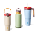 Vinmora™ Carote 3pcs Insulated Stainless Steel Water Bottle Set - Premium Bedding & Home by Vinmora™
