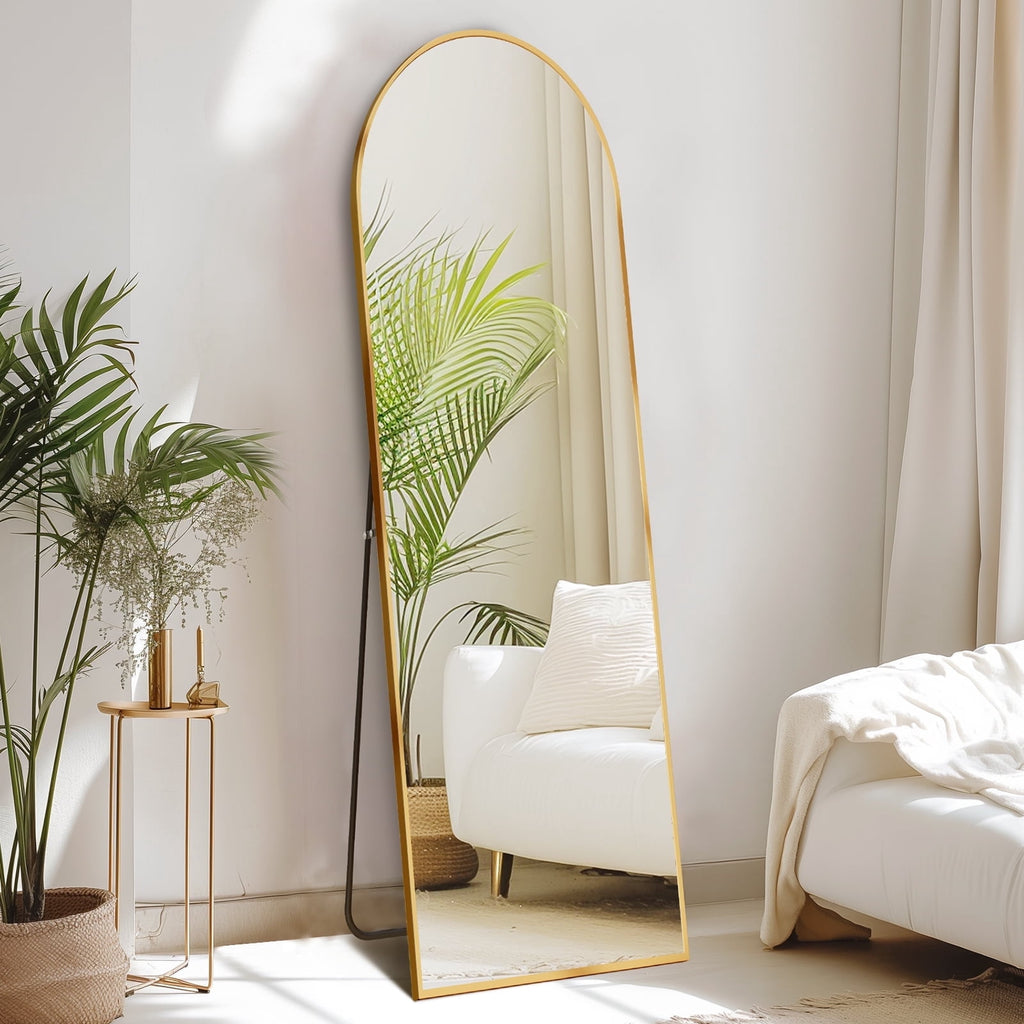 Vinmora™ CONCETTA 59"x16" Arched Full Length Mirror, Full Body - Premium Bedding & Home by Vinmora™