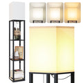 Vinmora™ SUNMORY 63'' Floor Lamps with Shelves, Home Standing - Premium Bedding & Home by Vinmora™