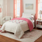 Vinmora™ Hello Kitty Reversible Comforter and Sham Set, Twin/Full - Premium Comforter Set by Vinmora™