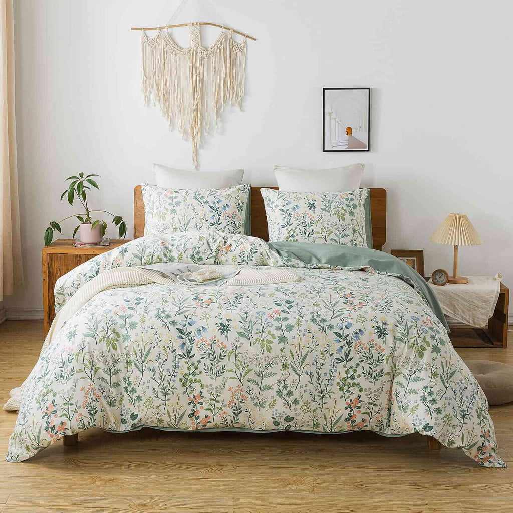 Vinmora™ HoneiLife 3pc Duvet Cover King Size - 100% - Premium Comforter Set by Vinmora™