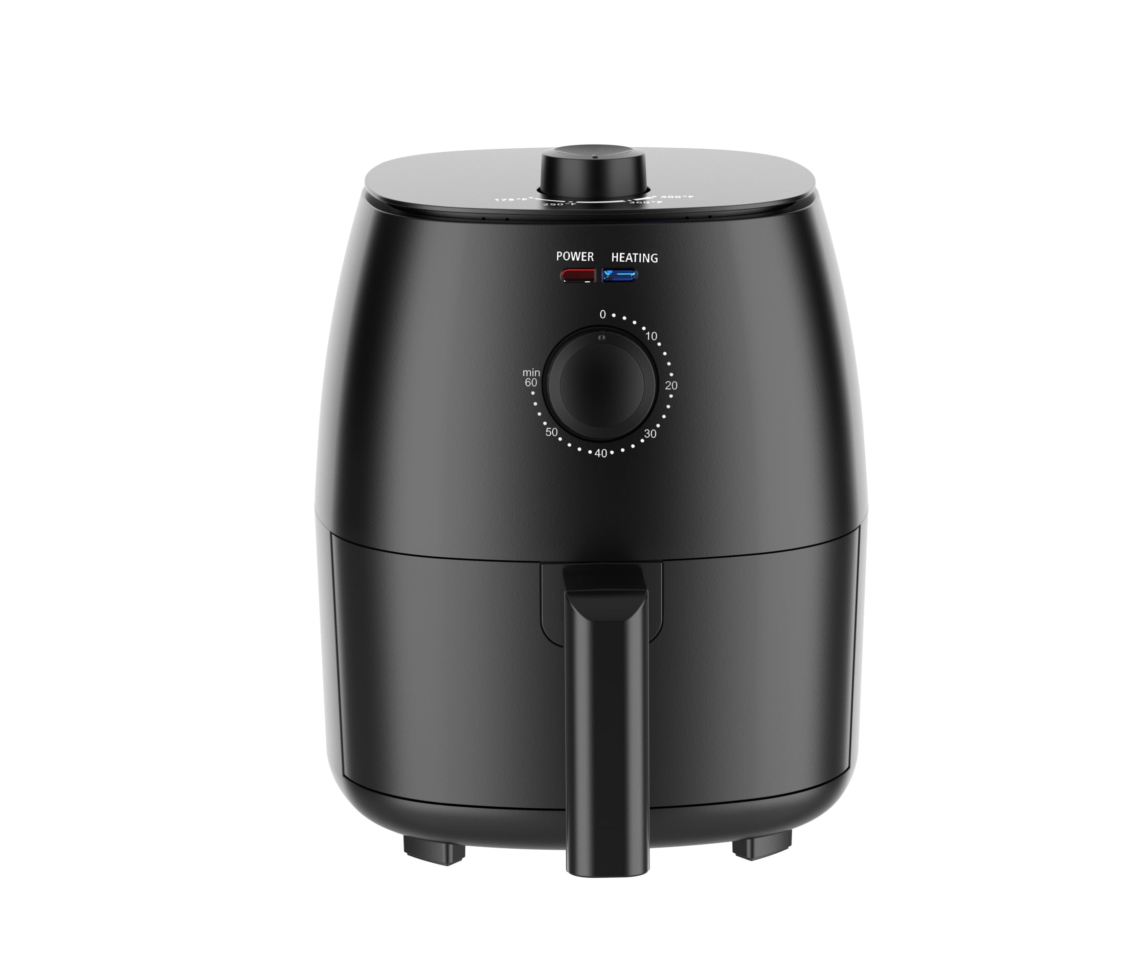 Vinmora™ 2.2 Qt Air Fryer in Arctic Black with - Premium Kitchen Appliance by Vinmora™