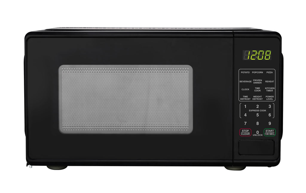 Vinmora™ 0.7 Cu ft Countertop Microwave Oven, 700 Watts - Premium Bedding & Home by Vinmora™