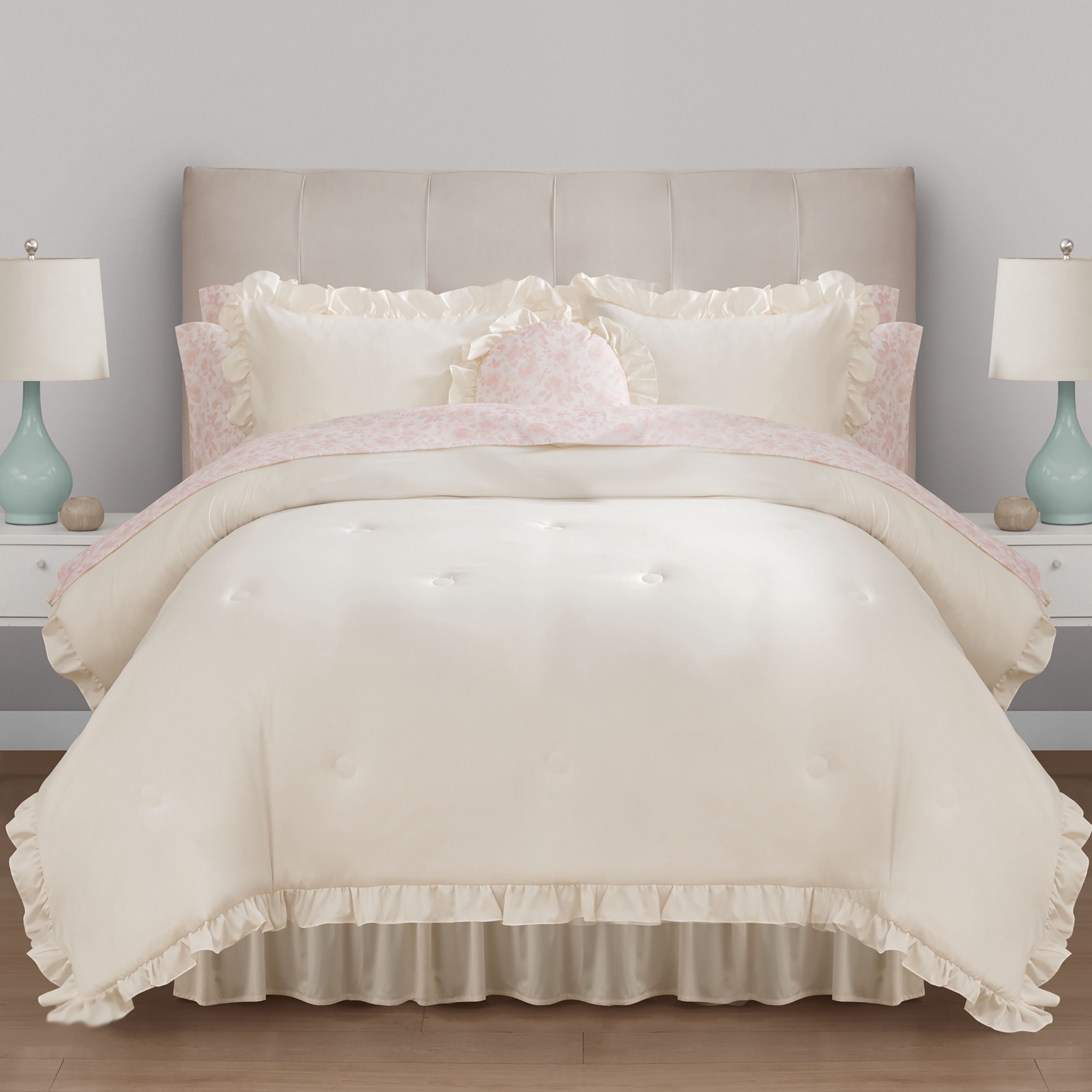 Vinmora™ All in One Reversible Comforter and Sheet set - Premium Comforter Set by Vinmora™