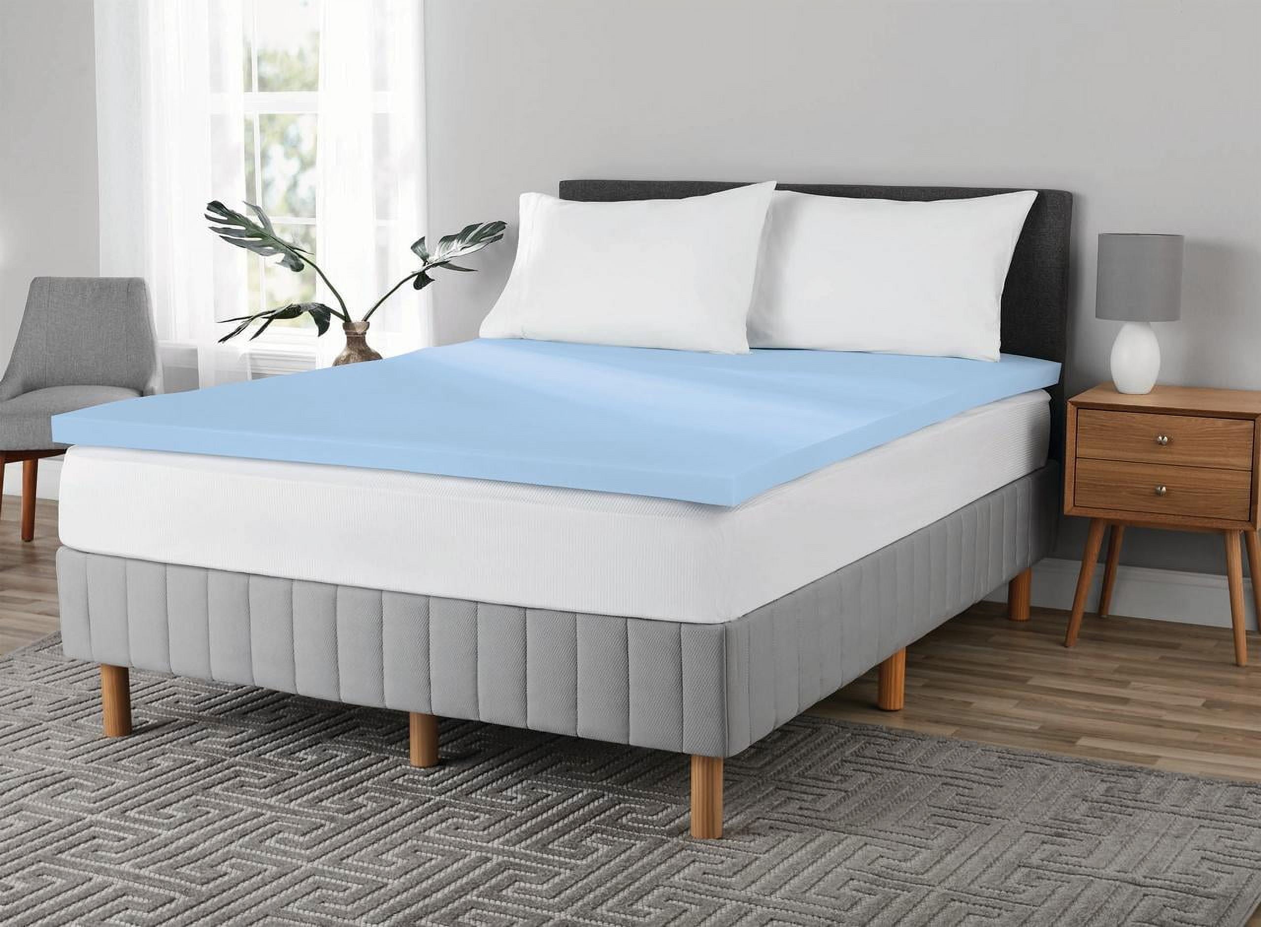 Vinmora™ 2" Memory Foam Mattress Topper, Queen - Premium Mattress Protector & Topper by Vinmora™