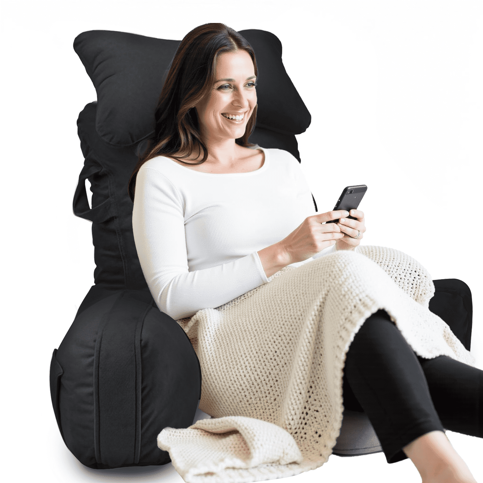 Vinmora™ PHOGARY 31inch Reading Pillow for Bed Backrest with - Premium Pillow by Vinmora™
