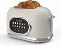 Vinmora™ Rae Dunn Toaster, Digital Retro Stainless Steel with - Premium Kitchen Appliance by Vinmora™