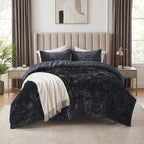 Vinmora™ Regency Heights Full/Queen Cozy Velvet Comforter Sets, Luxury - Premium Comforter Set by Vinmora™
