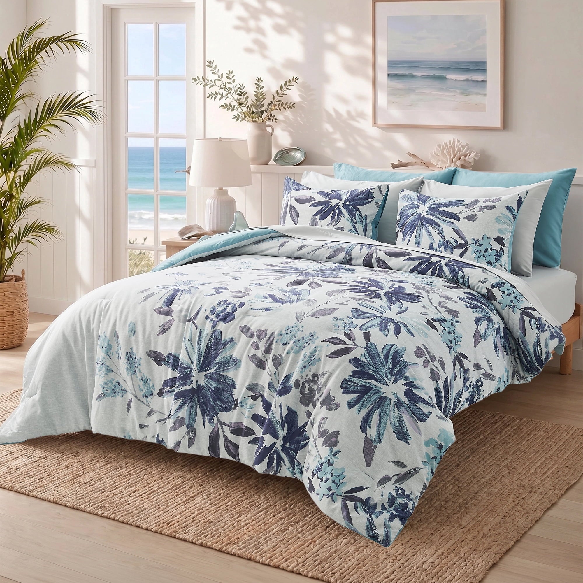 Vinmora™ Regency Heights Queen Size Comforter Set with Sheets - Premium Comforter Set by Vinmora™