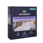 Vinmora™ Sertapedic Total Protection Waterproof Mattress Pad, Queen - Premium Mattress Protector & Topper by Vinmora™