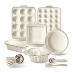 Vinmora™ COOK WITH COLOR 17-Pc Silicone Baking Set, Non - Premium Kitchen Appliance by Vinmora™