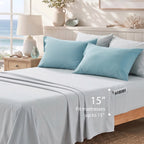 Vinmora™ Regency Heights Queen Size Comforter Set with Sheets - Premium Comforter Set by Vinmora™