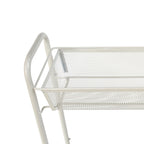 Vinmora™ Slim 3-Tier Rolling Bathroom Storage Cart with Hooks - Premium Bedding & Home by Vinmora™