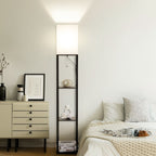 Vinmora™ SUNMORY 63'' Floor Lamps with Shelves, Home Standing - Premium Bedding & Home by Vinmora™