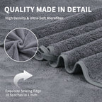 Vinmora™ Jessy Home 4 Pack Oversized Bath Sheet Towels - Premium Sheet Set by Vinmora™