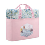 Vinmora™ Paris Hilton 3-Piece Coquette Floral Blue Comforter Set - Premium Comforter Set by Vinmora™