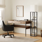 Vinmora™ SUNMORY 63'' Floor Lamps with Shelves, Home Standing - Premium Bedding & Home by Vinmora™