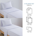 Vinmora™ Campus Comforts by New Sega Home 2-Pack Microfiber - Premium Sheet Set by Vinmora™