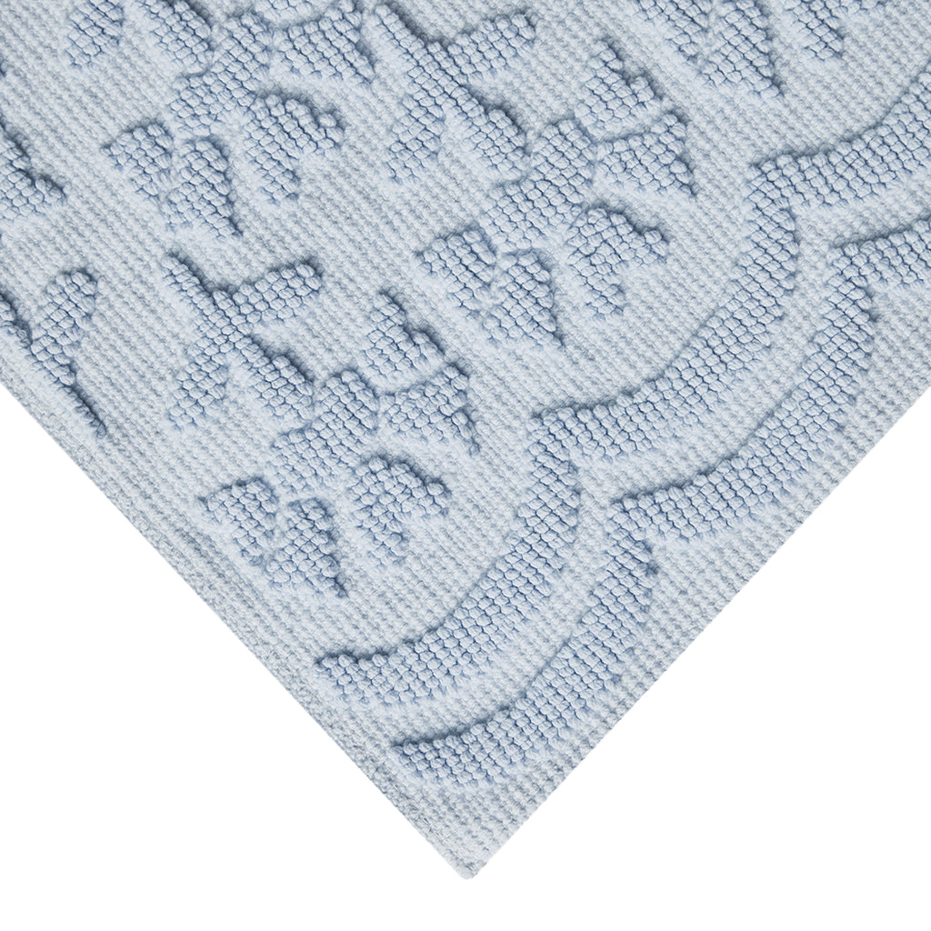 Vinmora™ Floral Block Scallop 2 Piece Bath Rug Set - Premium Bedding & Home by Vinmora™
