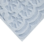 Vinmora™ Floral Block Scallop 2 Piece Bath Rug Set - Premium Bedding & Home by Vinmora™