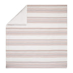 Vinmora™ 3-Piece Red Yarn Dye Stripe Comforter Set, Full/Queen - Premium Comforter Set by Vinmora™