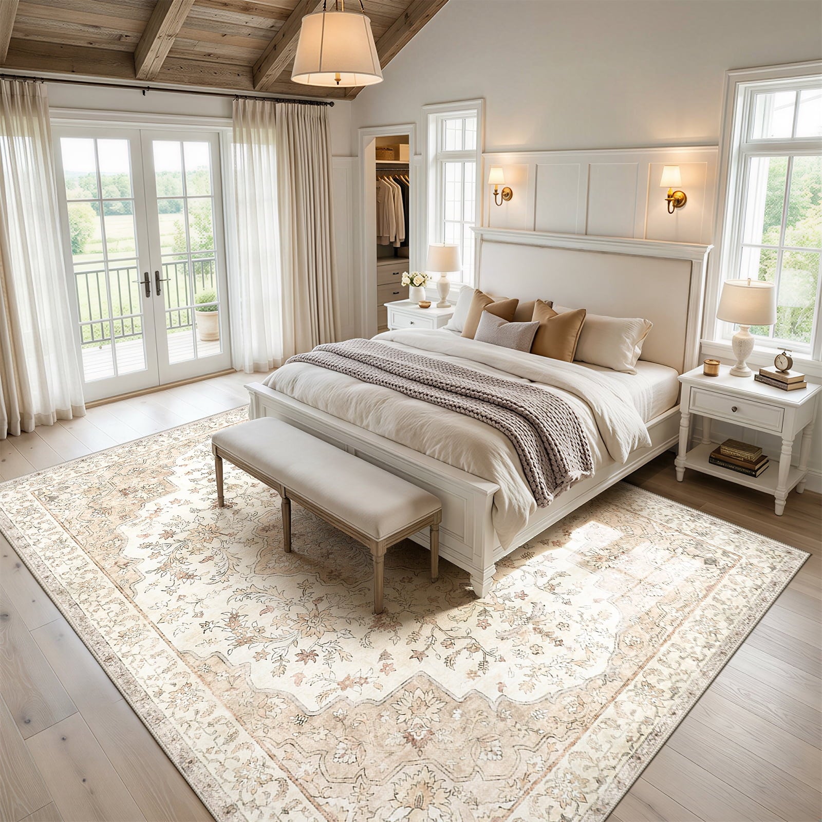 Vinmora™ Chitooma 8'X10' Boho Area Rugs For Living Room - Premium Bedding & Home by Vinmora™