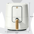 Vinmora™ 3 Qt Air Fryer with TurboCrisp Technology, EverGood - Premium Kitchen Appliance by Vinmora™