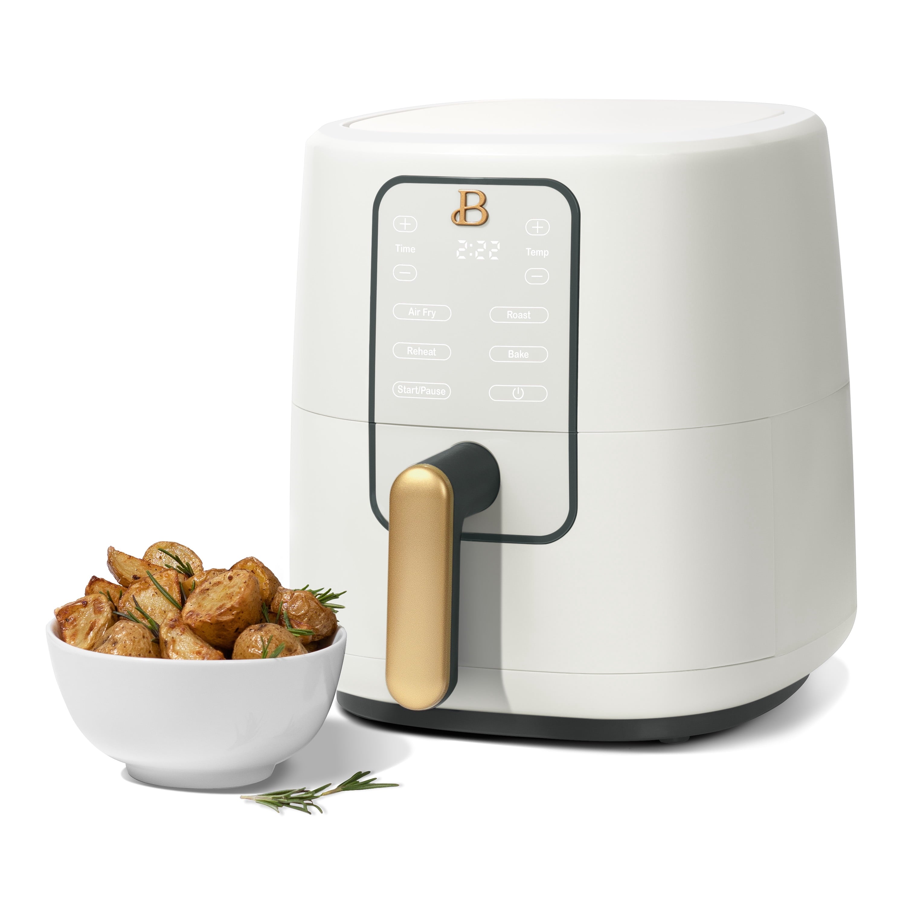 Vinmora™ 3 Qt Air Fryer with TurboCrisp Technology, EverGood - Premium Kitchen Appliance by Vinmora™