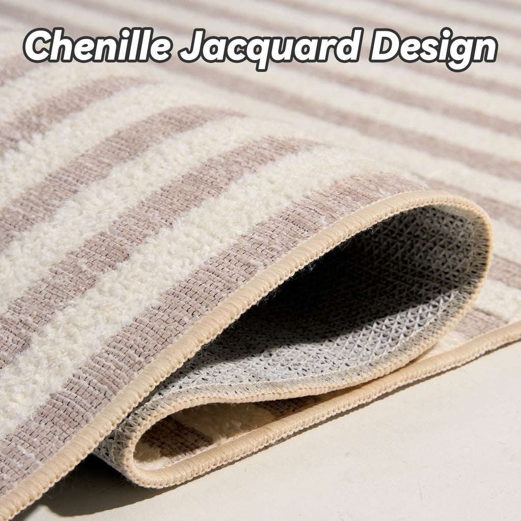 Vinmora™ Vunate 8'X10' Area Rugs For Living Room Jacquard - Premium Bedding & Home by Vinmora™