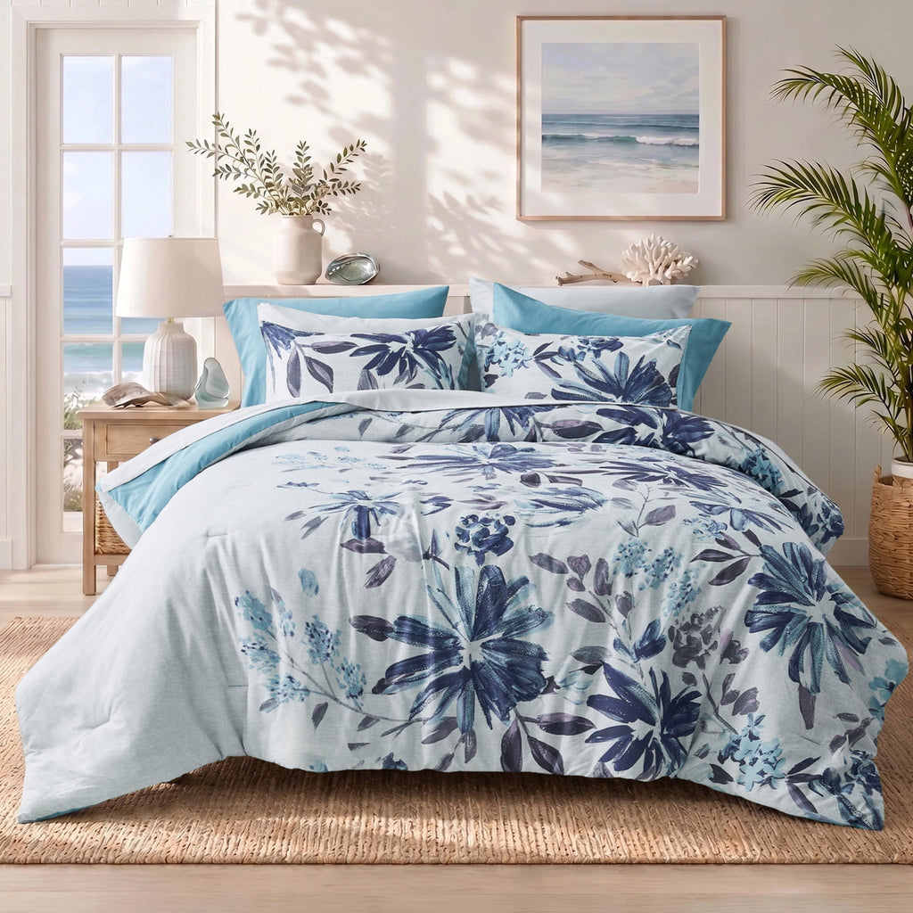 Vinmora™ Regency Heights Queen Size Comforter Set with Sheets - Premium Comforter Set by Vinmora™