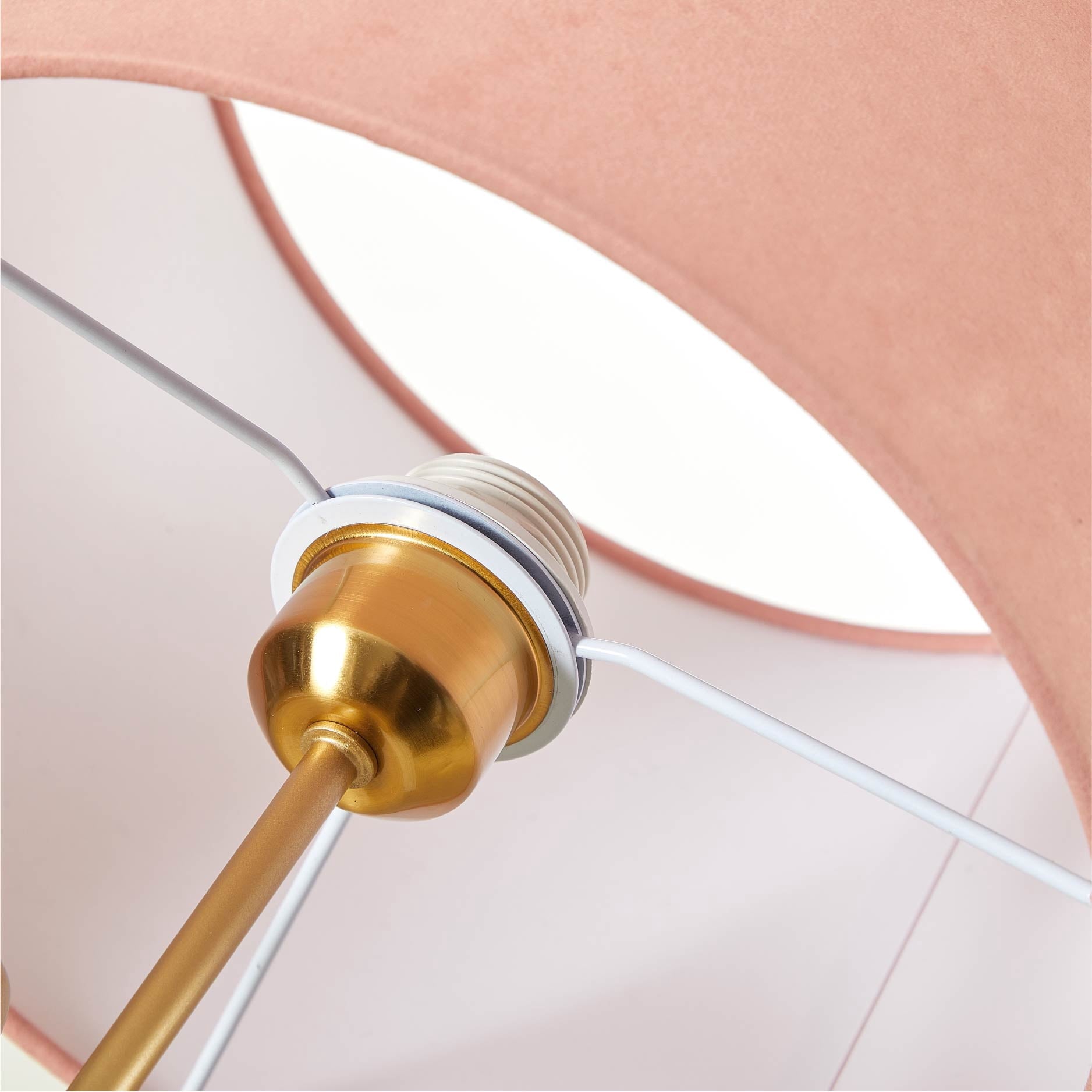Vinmora™ Home Decor Collection Pink Flamingo Brass Table Lamp - Premium Bedding & Home by Vinmora™