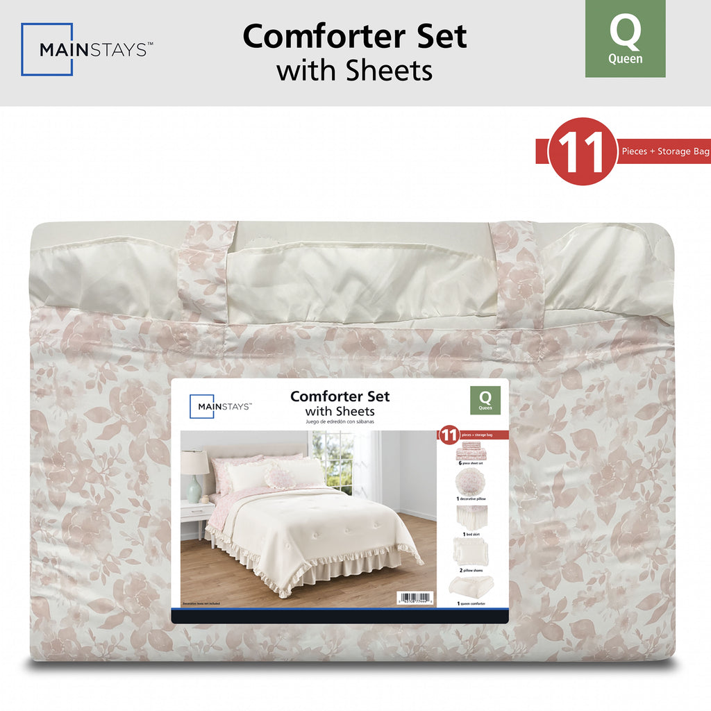 Vinmora™ All in One Reversible Comforter and Sheet set - Premium Comforter Set by Vinmora™