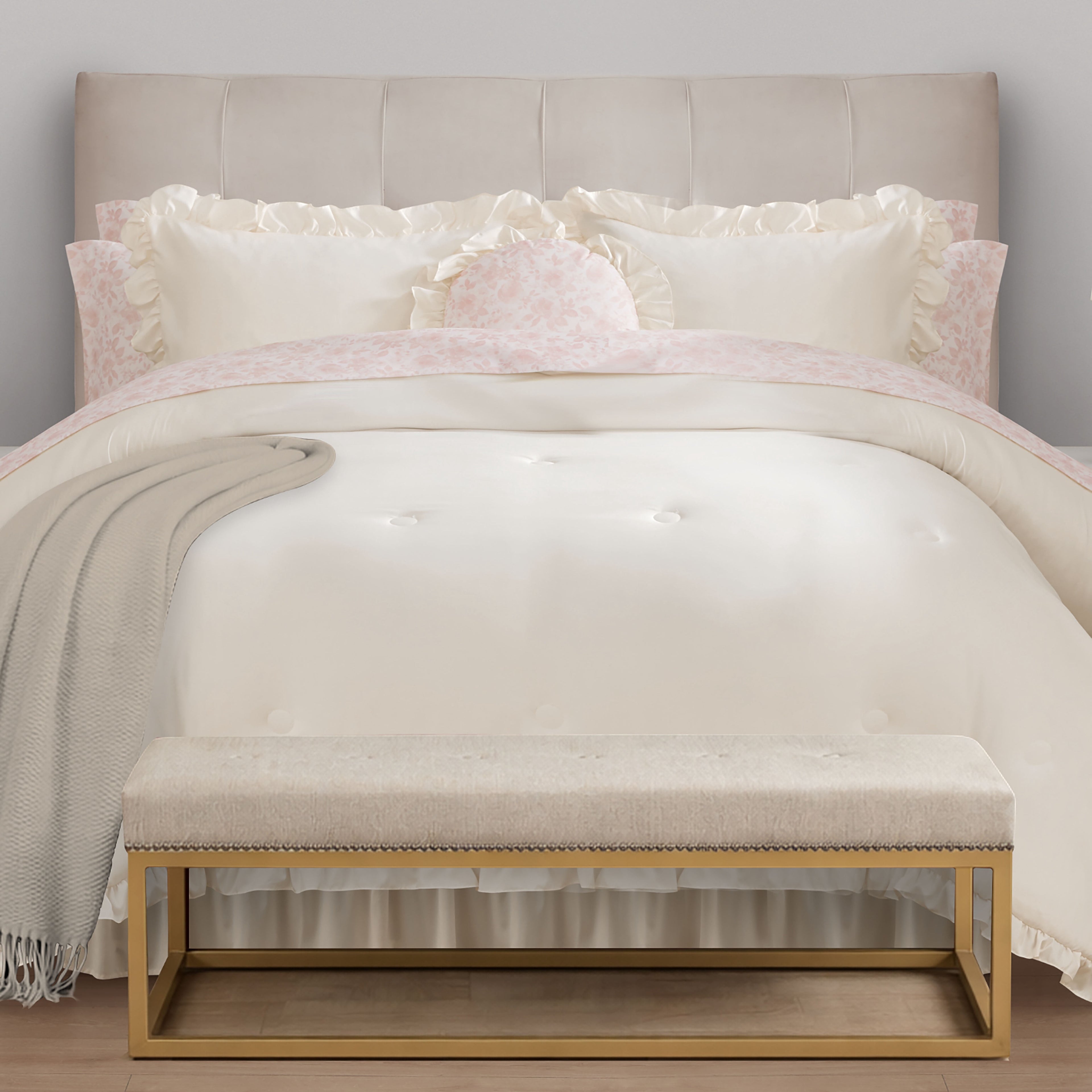 Vinmora™ All in One Reversible Comforter and Sheet set - Premium Comforter Set by Vinmora™