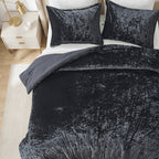 Vinmora™ Regency Heights Full/Queen Cozy Velvet Comforter Sets, Luxury - Premium Comforter Set by Vinmora™