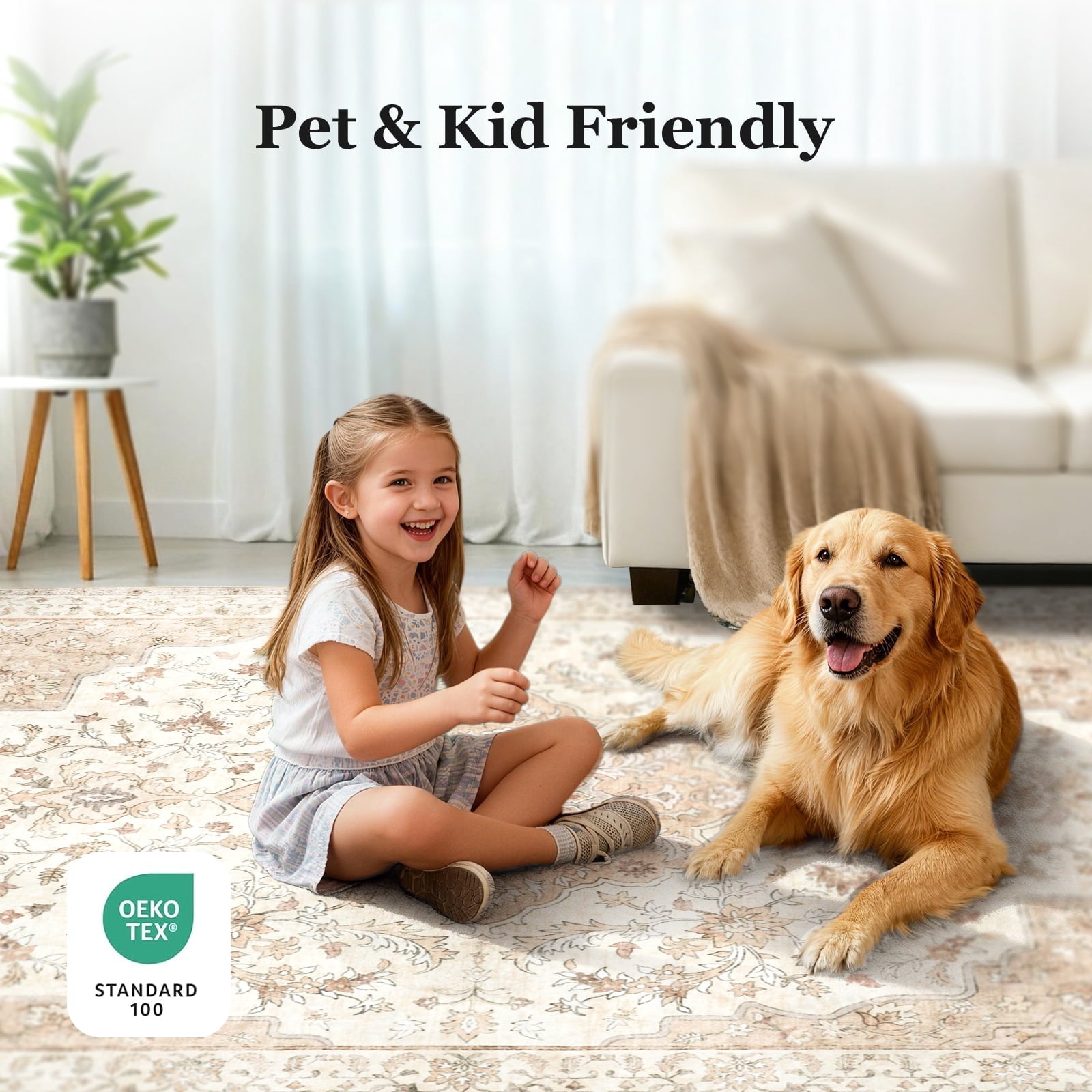 Vinmora™ Chitooma 8'X10' Boho Area Rugs For Living Room - Premium Bedding & Home by Vinmora™