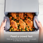 Vinmora™ Flip Toaster Oven & Air Fryer, 8-in-1 Functionality - Premium Kitchen Appliance by Vinmora™