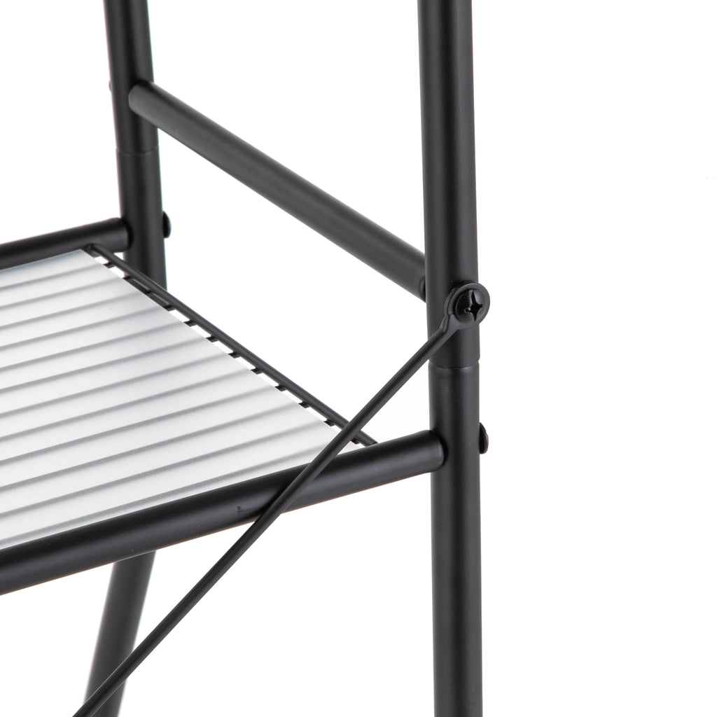 Vinmora™ Over-the-Toilet Steel Storage Unit with 3 Shelves and - Premium Bedding & Home by Vinmora™