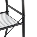Vinmora™ Over-the-Toilet Steel Storage Unit with 3 Shelves and - Premium Bedding & Home by Vinmora™