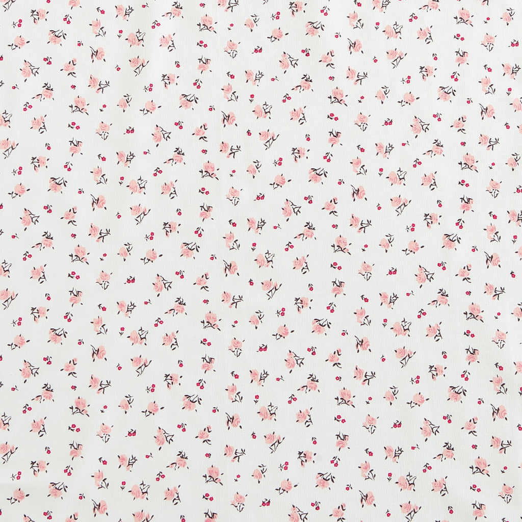 Vinmora™ Betsey Johnson Baby Buds Pink Cotton Percale Queen - Premium Sheet Set by Vinmora™
