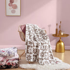 Vinmora™ Betsey Johnson Vintage Floral Light Pink & Pink - Premium Bedding & Home by Vinmora™