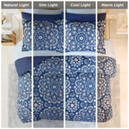 Vinmora™ Regency Heights Queen Size Comforter Set, 9-Piece Bed - Premium Comforter Set by Vinmora™